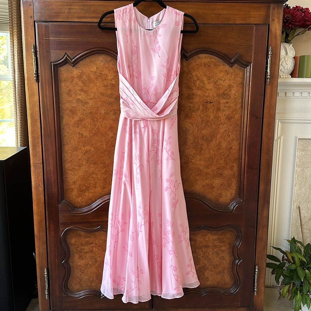 Adrianna Papell Silk Sleeveless Maxi Dress - Picture 10 of 13